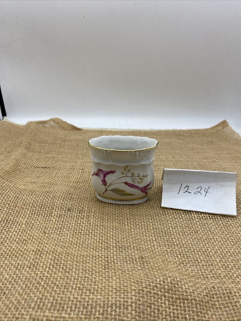 Royal Heidelberg Winterling Germany Porcelain Toothpick Cigarette Holder